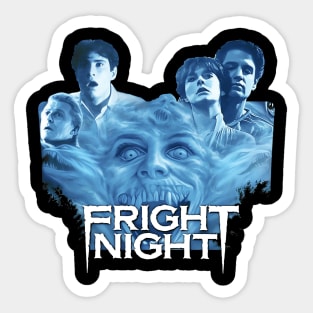 Fright Night Movie 80s Sticker